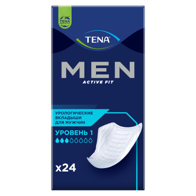 Урологические мужские прокладки (вкладыши) Tena